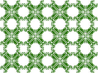 Seamless pattern design with floral background elements, beautiful ornaments