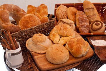 Delicious homemade traditional mexican bakery