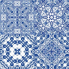 Portuguese vintage azulejo tiles.