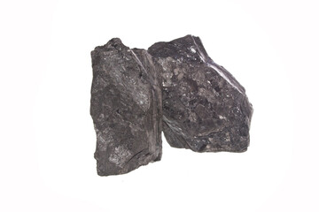 coal isolated on white background