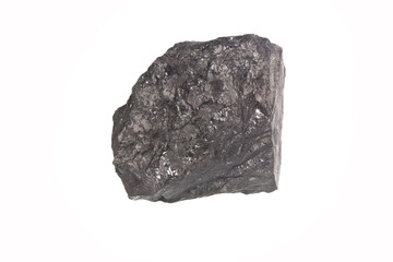 coal isolated on white background