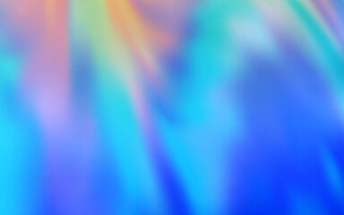 Light BLUE vector blurred bright texture.