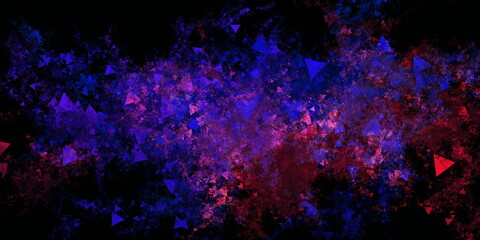 Colorful Explosion Grunge Abstract Background