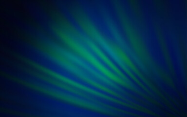 Dark BLUE vector background with stright stripes.