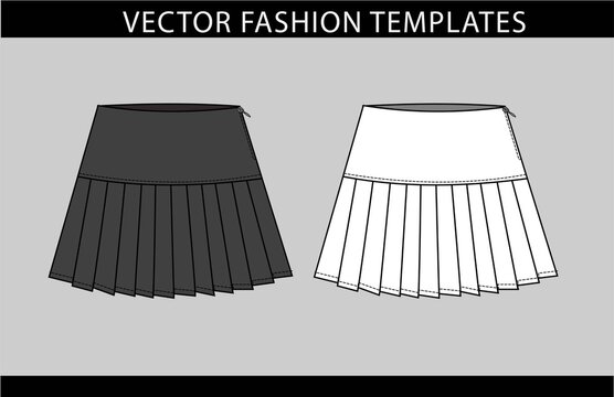 Women Long Dress Fashion Flat Sketch Template Technical Fashion  Illustration Stock Vector by ©madeincanada78 454157426