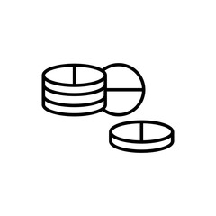 Pill Icon Vector design Template