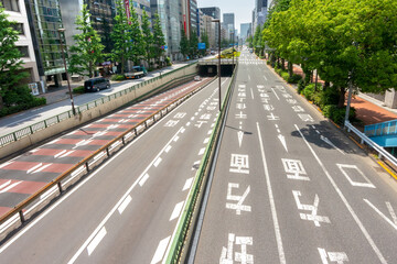 江戸橋界隈の昭和通り