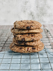 homemade chocolate chip cookies