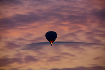 Balloon sunrise