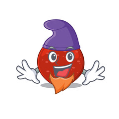 An adorable cartoon design of peperoni as an Elf fairytale character