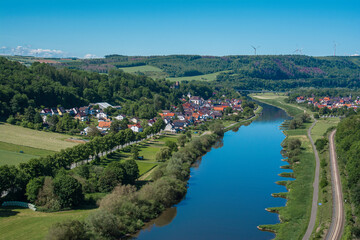 Der Weserskywalk bei Bad Karlshafen