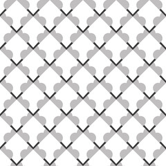 Vector seamless pattern texture background with geometric shapes, colored in black, grey, white colors.