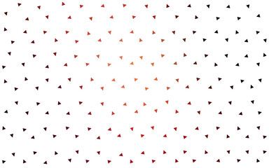 Dark Red vector  shining triangular layout.