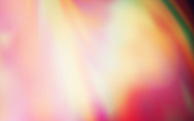 Light Pink, Yellow vector blurred bright texture.