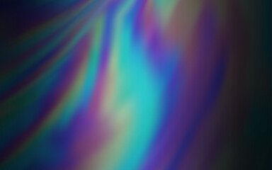 Dark BLUE vector abstract blurred layout.