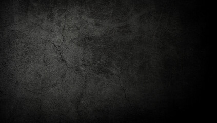 Texture of old gray concrete wall for dark background
