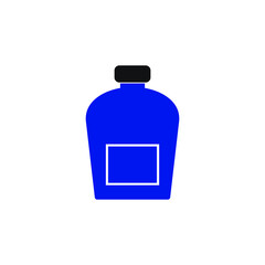 drink bottle icon vector isolated white