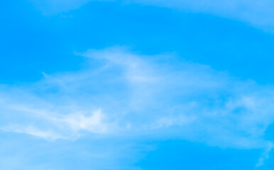 blue sky with beautiful natural white clouds	