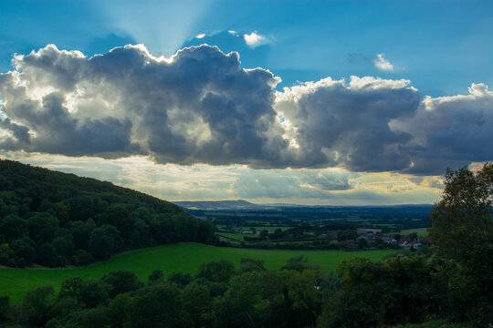 Awesome Cloudscape and Sunset photographed at The Dyke in Sussex, UK. 