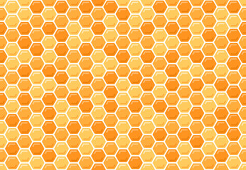 Seamless Honeycomb Pattern. flat style. isolated on white background