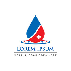 BLOOD LOGO , DROP LOGO VECTOR