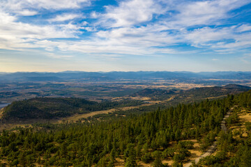 Fototapeta na wymiar Aerial view of Medford, Oregon. USA. 