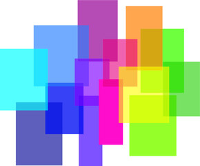 sfondo rettangoli colorati arcobaleno per progetti di grafica pubblicitaria