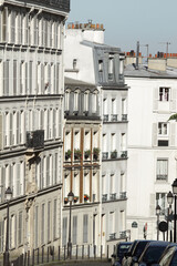 Immeubles à Montmartre
