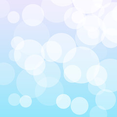 Abstract blue bubbles background