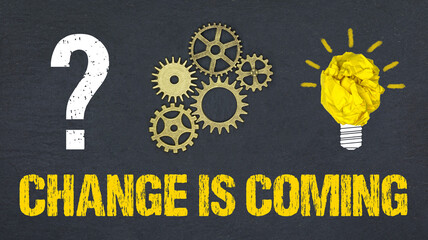Change is coming 
