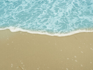 Fototapeta na wymiar Beach sand with small ripples