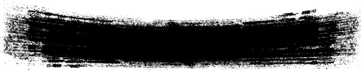 Fototapeta premium Grunge Paint Roller . Vector brush Stroke . Distressed banner . Black stripes isolated. paintbrush collection . Modern Textured shape . Dry border in Black . Bulge lines . Rough edges. 
