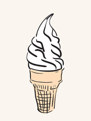 Sketch of icecream
