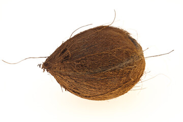 Coconut isolated on white background