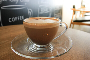 Take a  break with hot chocolate in the coffee shop