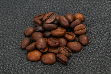 Roasted coffee beans for cooking