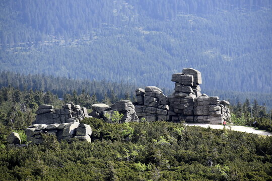 Karkonosze, szlaki na Śnieżnik i Śnieżne Kotły. Karkonoski Park Narodowy