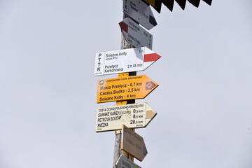 Karkonosze, szlaki na Śnieżnik i Śnieżne Kotły. Karkonoski Park Narodowy