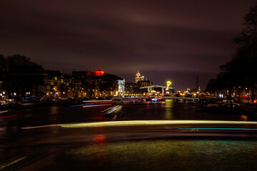 Amsterdam bei Nacht