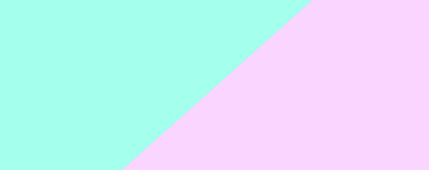 水色とピンクのカラフルな2色の背景素材