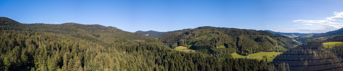Fototapeta premium Schwarzwald an der Gallussäge Oberharmersbach