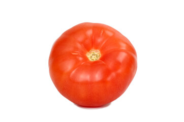 Tomato on white background. Clipping path