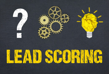 Obraz premium Lead scoring