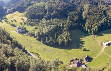 Schwarzwald an der Gallussäge Oberharmersbach
