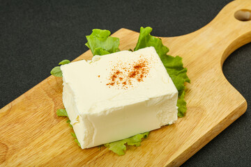 Greek traditional soft feta cheese