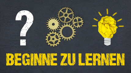 Beginne zu lernen