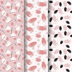 Abstract Design Seamless Pattern Vector for Backgrounds and Textures