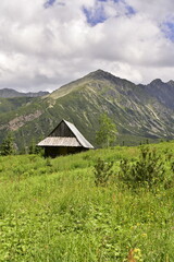Fototapeta na wymiar Dolina Gąsienicowa, Tatrzański Park Narodowy, Hala Gąsienicowa