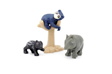 Tiny plastic animals toys for kids