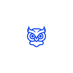 Obraz premium owl minimalist design